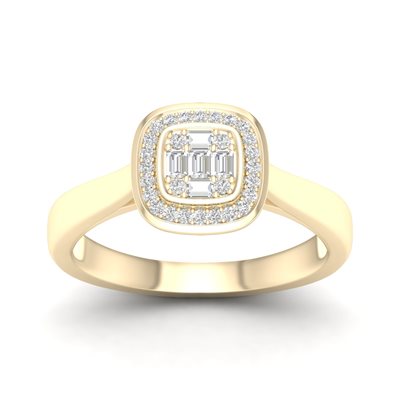 טבעת יהלומים Maya זהב צהוב