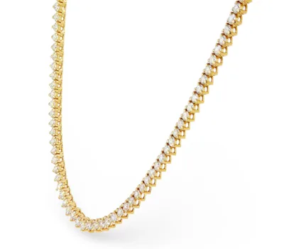 שרשרת טניס משובצת יהלומים 8.23 קראט