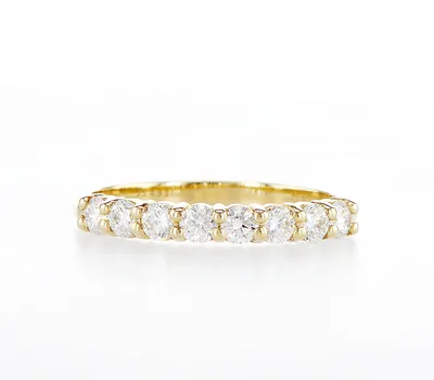 טבעת יהלומי שורה 0.65 קראט